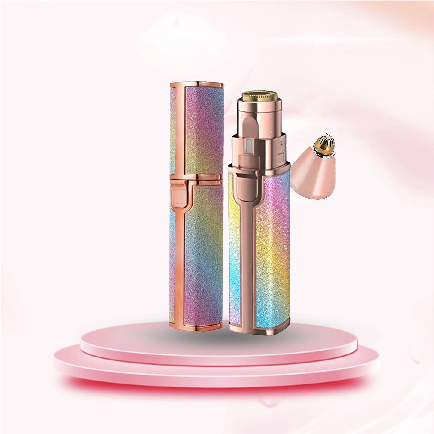2-in-1 Flawless Eyebrow Trimmer - USB Rechargeable Tool