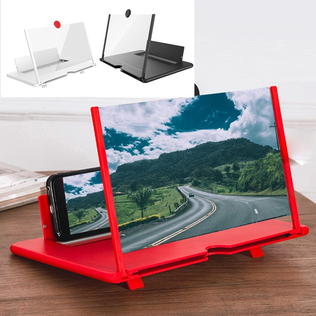 F3 Mobile Screen Magnifier 3D Enlarged Display Stand 10"