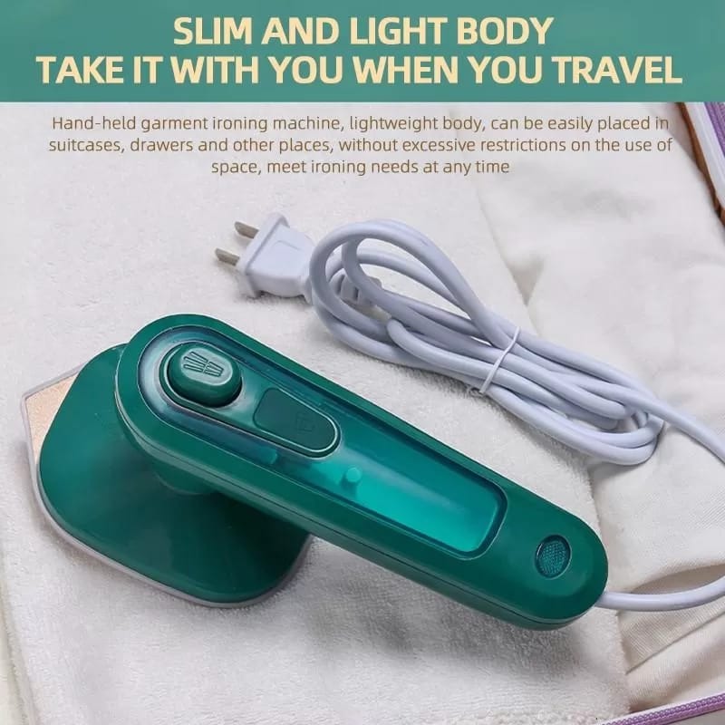 Professional Micro Steam Iron - Portable Dry & Wet Combo