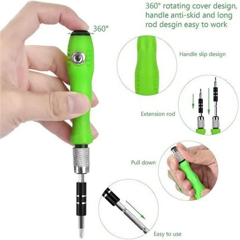 32 in 1 Magnetic Precision Screwdriver Set - Mini Repair Kit