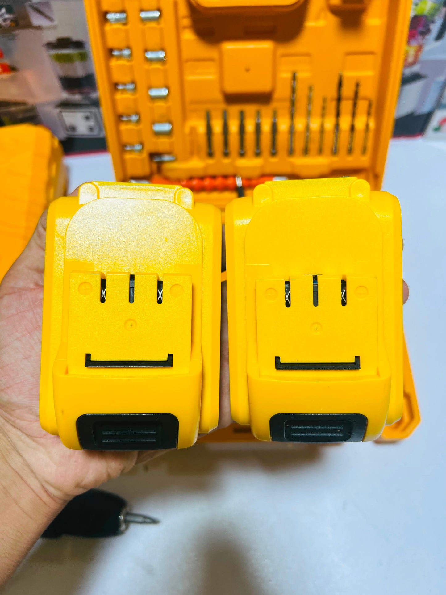 DeWalt 64V Cordless Electric Drill Machine with Battery & Case