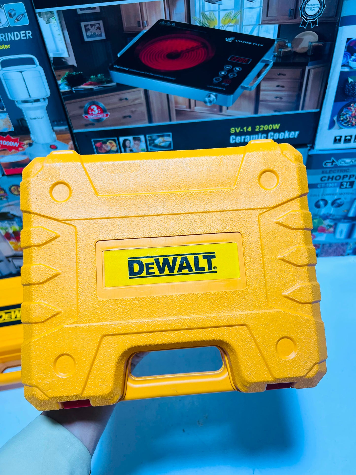 DeWalt 64V Cordless Electric Drill Machine with Battery & Case