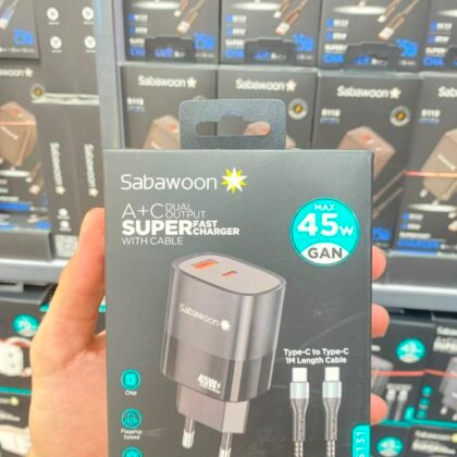 Original Sabawoon S131 45WPD USB-C Fast Charger