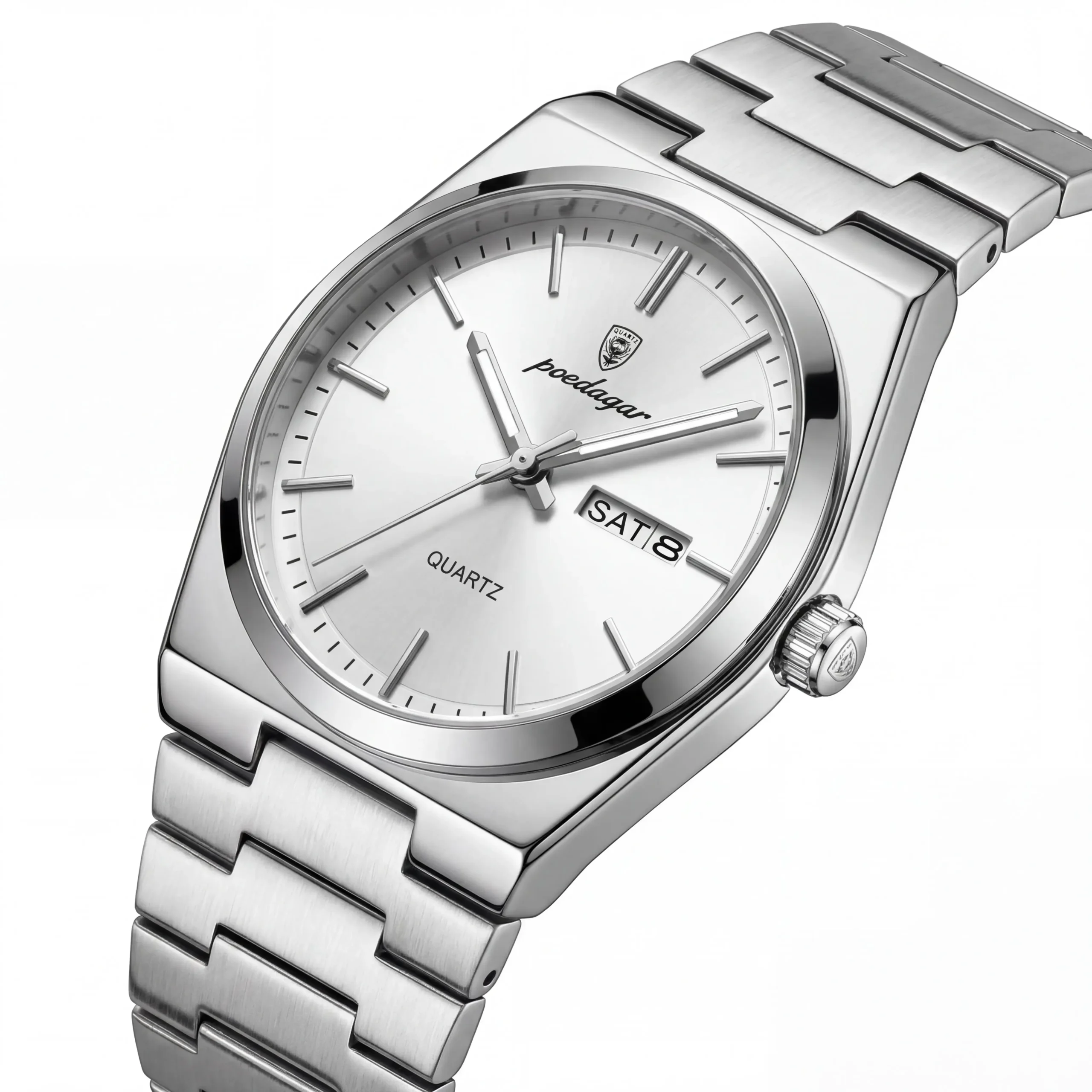 Premium Stainless Steel Quartz Watch PRX Style Elegant Durable Timepiece With Stainless Steel Strap And Precise Quartz Mechanism – Men's Watch