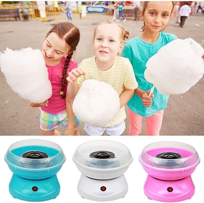Cotton Candy Maker Device With Free Watch (Random Color) - Image 3